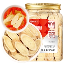 【福东海】黄芪250克（1.2-1.5cm）/罐 FDH01011380