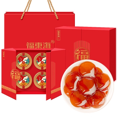 【福东海】人参蜜片四拼礼盒180克（45克*4）/盒FDH07020033