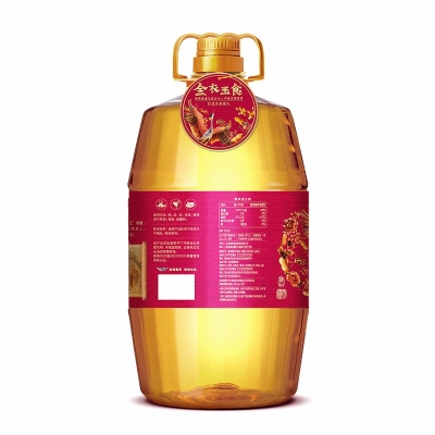 胡姬花金衣玉食古法花生油5L/瓶 634210