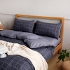 無印良品亲肤水洗棉四件套--星光条纹 MUJI-TJ22-61