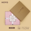 HOYO索菲格牛皮纸礼盒多功能毯（1.5*2m）0112