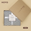 HOYO褶皱星星牛皮纸礼盒多功能毯（1.5*2m/2*2.3m）