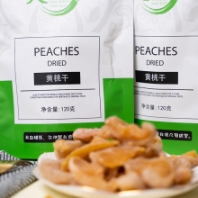 天生好果黄桃干120g*3袋