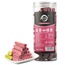 天生好果罐装桑葚山楂条500克