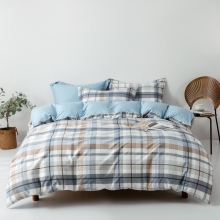 無印优品全棉斜纹四件套-爱诺格 MUJI-TJ24-10