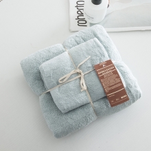 無印良品微米瞬吸水毛浴巾组合 MUJI-XJ23-02