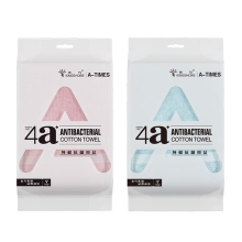 金号A-TIMES系列瑞柏4A抗菌毛巾-2 双条毛巾袋装AT008-2