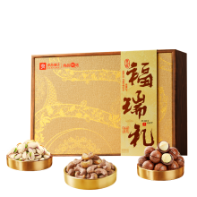 【良品铺子】高蛋白福瑞礼 礼盒1500g
