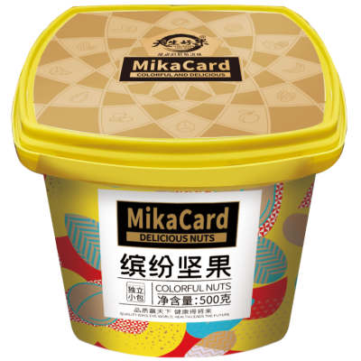 天生好果缤纷坚果桶每日坚果500克（坚果桶）