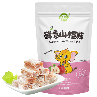 天生好果酵素山楂糕108克*2包