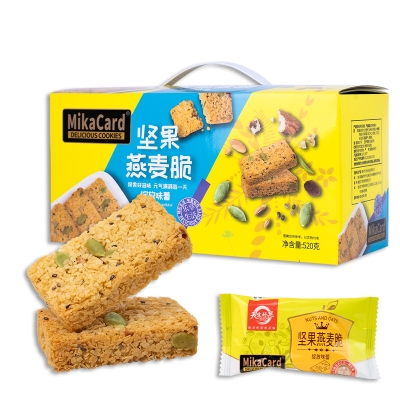 MiKACARD 坚果燕麦脆520款