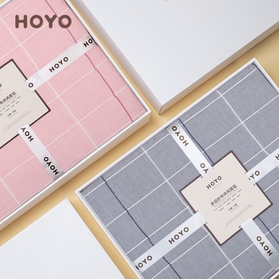 HOYO索菲格白色礼盒多功能毯（2*2.3m）0113