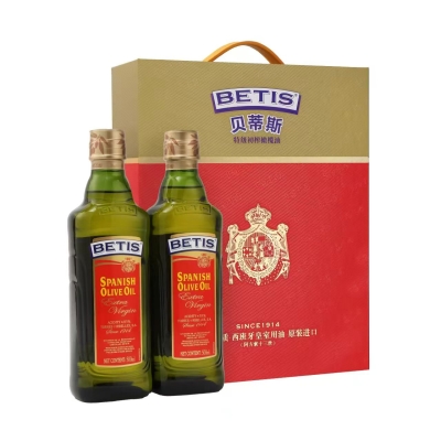 贝蒂斯特级初榨橄榄油500ML*2礼盒装