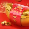 徐福记混合口味金元宝型礼盒200g