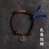馬传玉 藏式紫檀六棱珠扎基拉姆手绳 大小可调节 MCY098