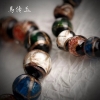 馬传玉 香灰琉璃吞金兽手串女款（珠直径约10mm）MCY039