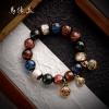 馬传玉 香灰琉璃吞金兽手串男款（珠直径约13.7mm）MCY040