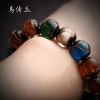 馬传玉 香灰琉璃吞金兽手串男款（珠直径约13.7mm）MCY040