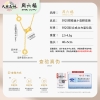 周六福S925银蜂巢小蛮腰套链 ZLFJ062321