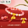 周六福好事发生S925玛瑙手串 ZLFJ121942