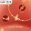 周六福S925银月光蝶手链ZLFJ071907