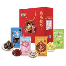 徐福记福瑞糖巧 礼盒 396g