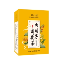 鲜山叔 决明子菊花茶160g/1盒（每盒8g*20袋）