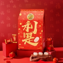 徐福记利是糖荔枝夹心糖袋装 280g