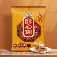 徐福记酥心糖袋装306g