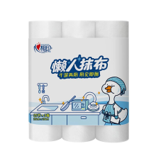 JXF075（单包）心相印卷式懒人抹布25张*3卷 ZXA0000477