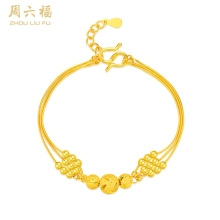 周六福三生三世S925手链ZLFD071893