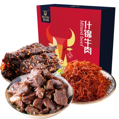 科尔沁什锦牛肉礼盒510g