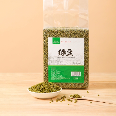 鲜山叔 东北绿豆1.5kg/1袋