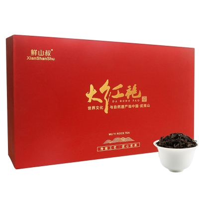 鲜山叔 武夷山茶叶大红袍250g/1盒（礼盒装）