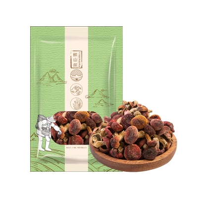 鲜山叔 深山小红菇125g/1袋
