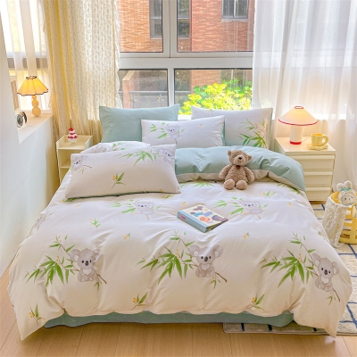 雅鹿甄品全棉四件套（花色：萌趣考拉）YLT2206