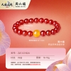 周六福转运朱色玛瑙手串 ZLFJ121624