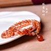珩钻新中式国潮暖橙红语手串国风手链6mm M15