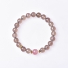 珩钻新中式国潮粉灰花语手串8mm M22