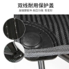 凯速可折叠户外马扎小凳子（配收纳袋）条纹黑HG35