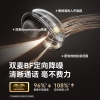 SANAG塞那S9S AI开放式无线不入耳运动跑步通话降噪会议纪要耳夹蓝牙耳机