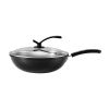 张小泉万家简品精铁炒锅C30330100 32cm