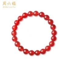 周六福珠事顺意玛瑙手串 ZLFJ121625