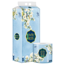 清风超质柔韧4层120克/卷 12卷/提 卷纸 A20CHK