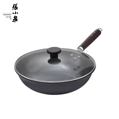 张小泉万家灯火精铁炒锅C30740100  32cm