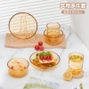 高太白映雪餐具6件套（杯子*2+碗*2+深盘*2）GCJ116