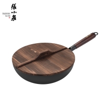 张小泉匠艺老铁锅C30240100 32cm
