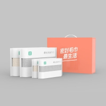 最生活国民毛浴四件套A-1009礼盒  3.8女神节 生活好礼