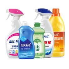 蓝月亮 洗护组合1（500g白兰翻盖+500g衣领净+500g强力型油污克星+500g茶清+600g地板水）81000736