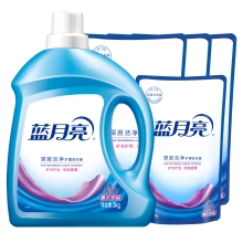 蓝月亮（洁净洗衣组合：薰洁3kg+薰洁袋1kg×3+薰洁袋500g） 10002064